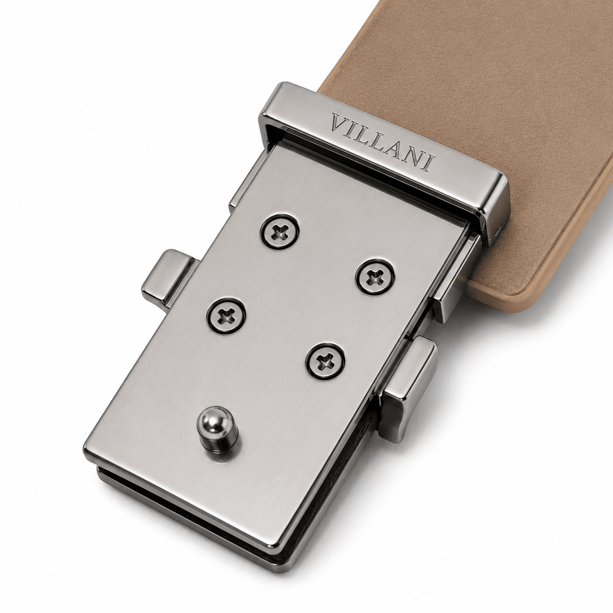 Cintura MARRONE - NICKEL - VillaniNapoli