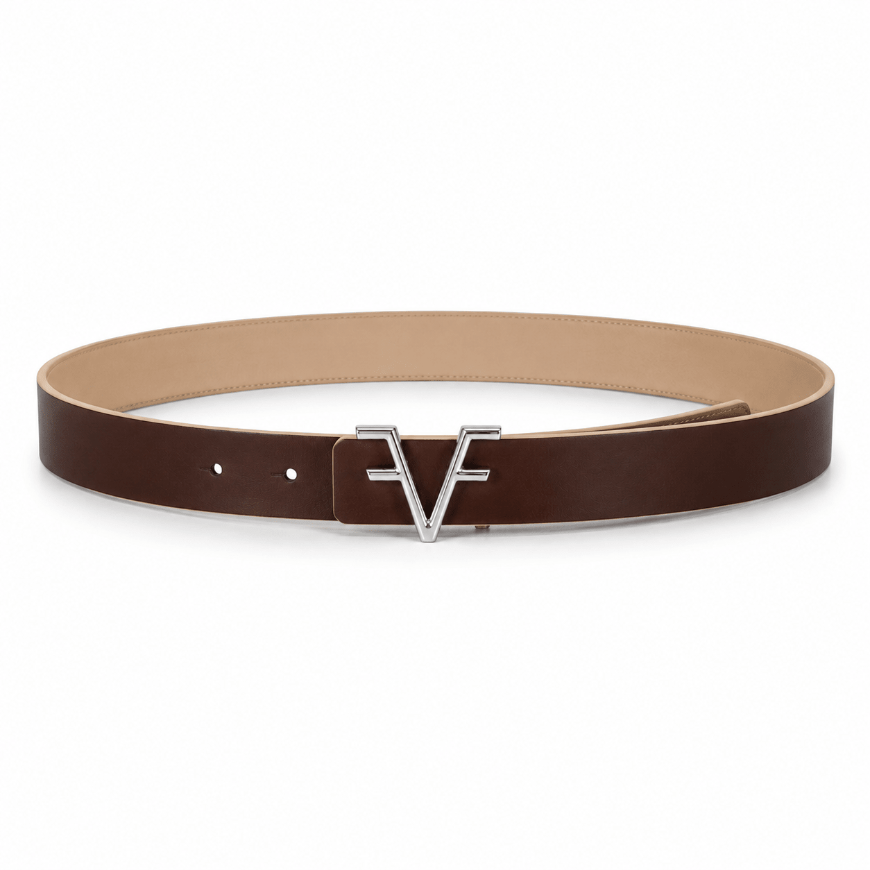 Cintura MARRONE - NICKEL - VillaniNapoli