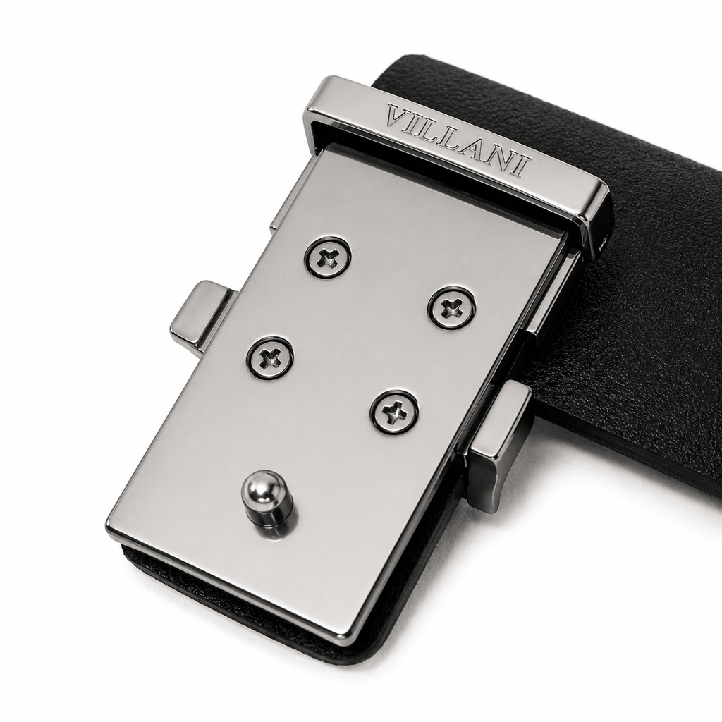 Cintura NERO - NICKEL - VillaniNapoli