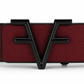 Cintura ROSSO INGLESE - NERO - VillaniNapoli