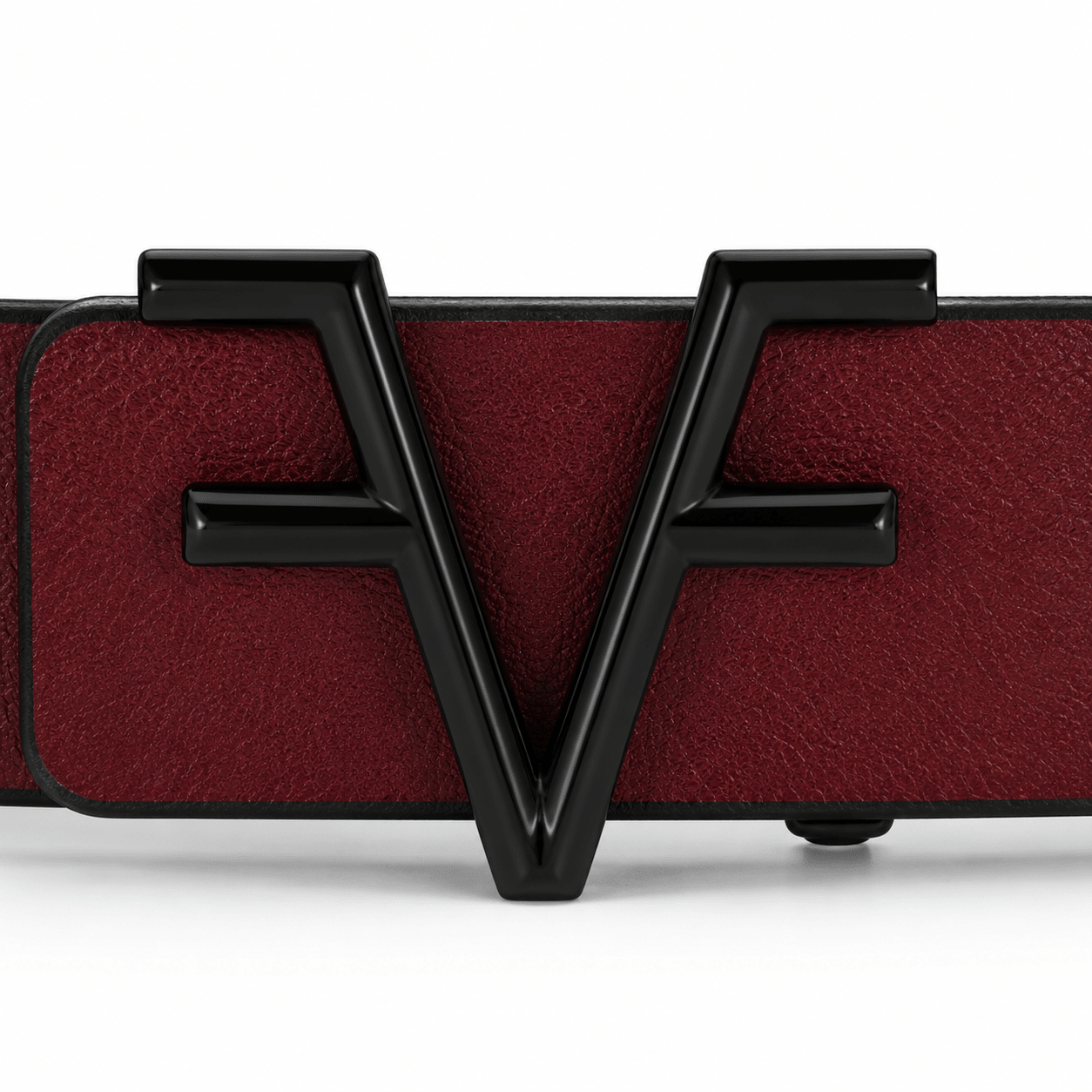 Cintura ROSSO INGLESE - NERO - VillaniNapoli