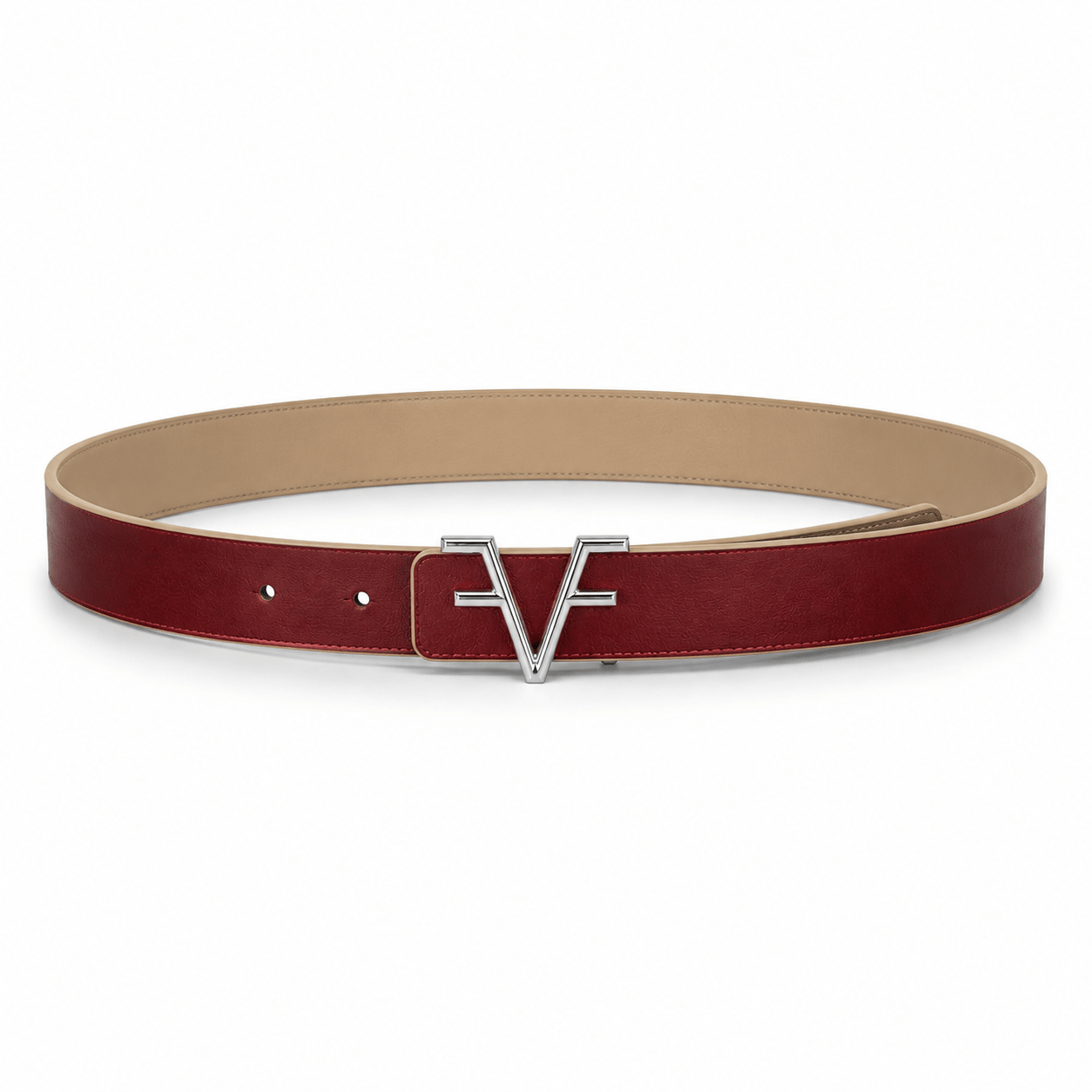 Cintura ROSSO INGLESE - NICKEL - VillaniNapoli