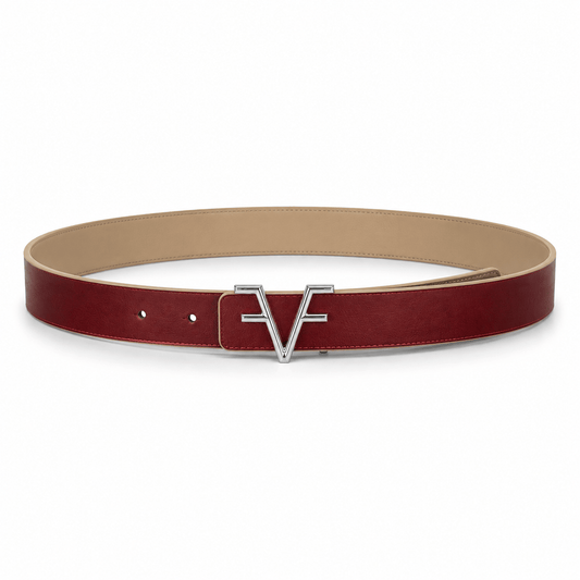 Cintura ROSSO INGLESE - NICKEL - VillaniNapoli