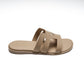Sandali da Uomo in pelle - BEIGE - VILLANI - VillaniNapoli