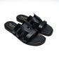 Sandali da Uomo in pelle - NERO - VILLANI - VillaniNapoli